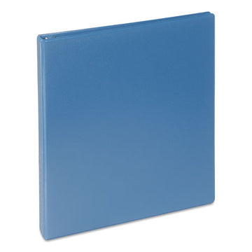 Universal® Deluxe Round Ring View Binder, 3 Rings, 1" Capacity, 11 X 8.5, Light Blue freeshipping - TVN Wholesale